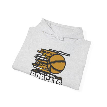 Adult Hoodie Sweatshirt \ Phil Campbell Bobcats Basketball \ PCBBK2
