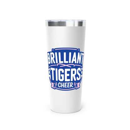22oz Copper Insulated Tumbler \ Brilliant Tigers Cheer \ BTC2