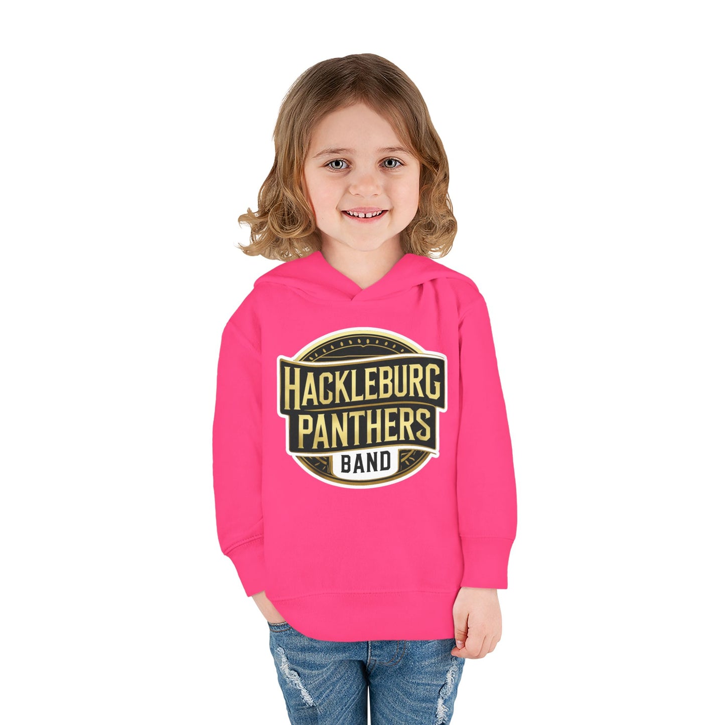 Toddler Hoodie Sweatshirt \ Hackleburg Panthers Band \ HPB2