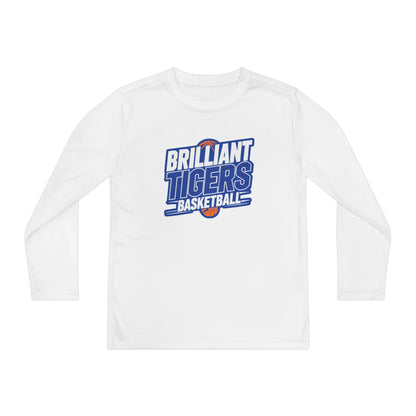 Youth Long Sleeve Tee \ Brilliant Tigers Basketball \ BTBK1