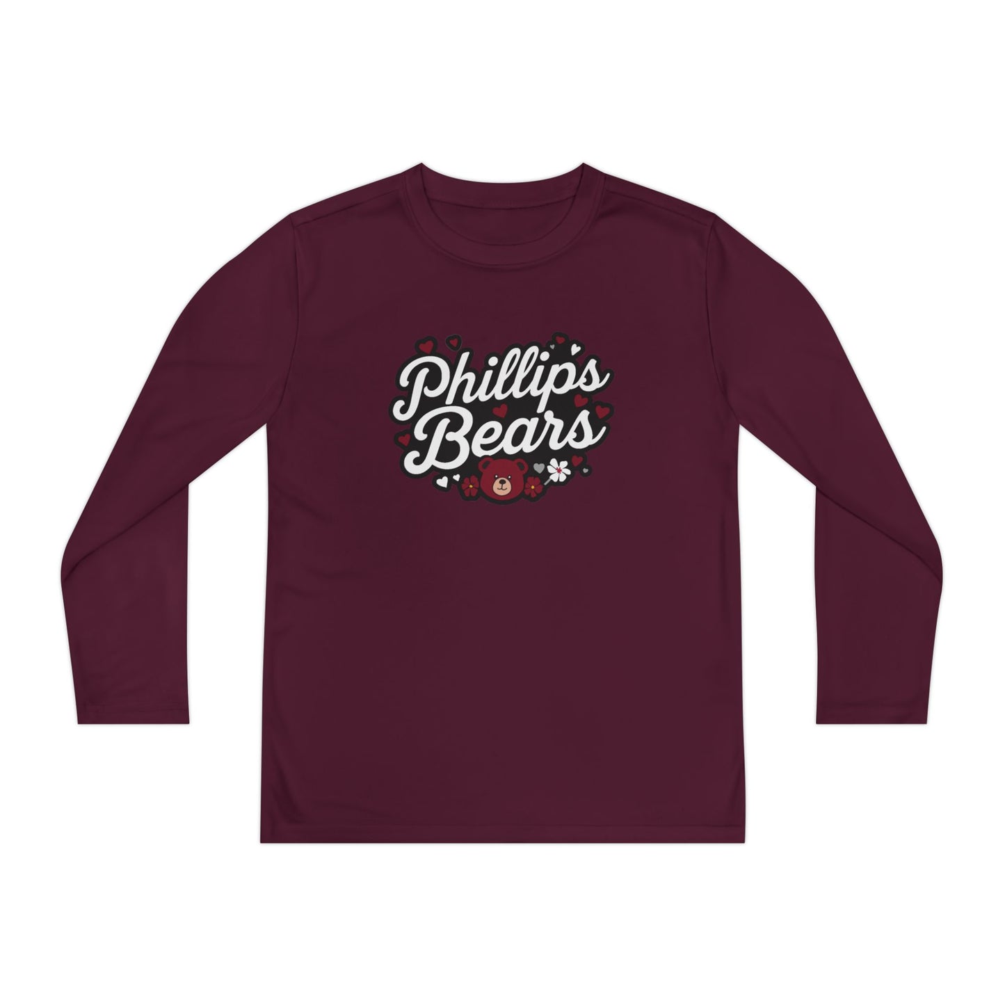 Youth Long Sleeve Tee \ Phillip's Bears \ PBG1