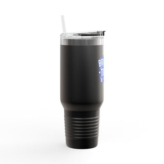 40oz Insulated Tumbler \ Brilliant Tigers Cheer \ BTC2