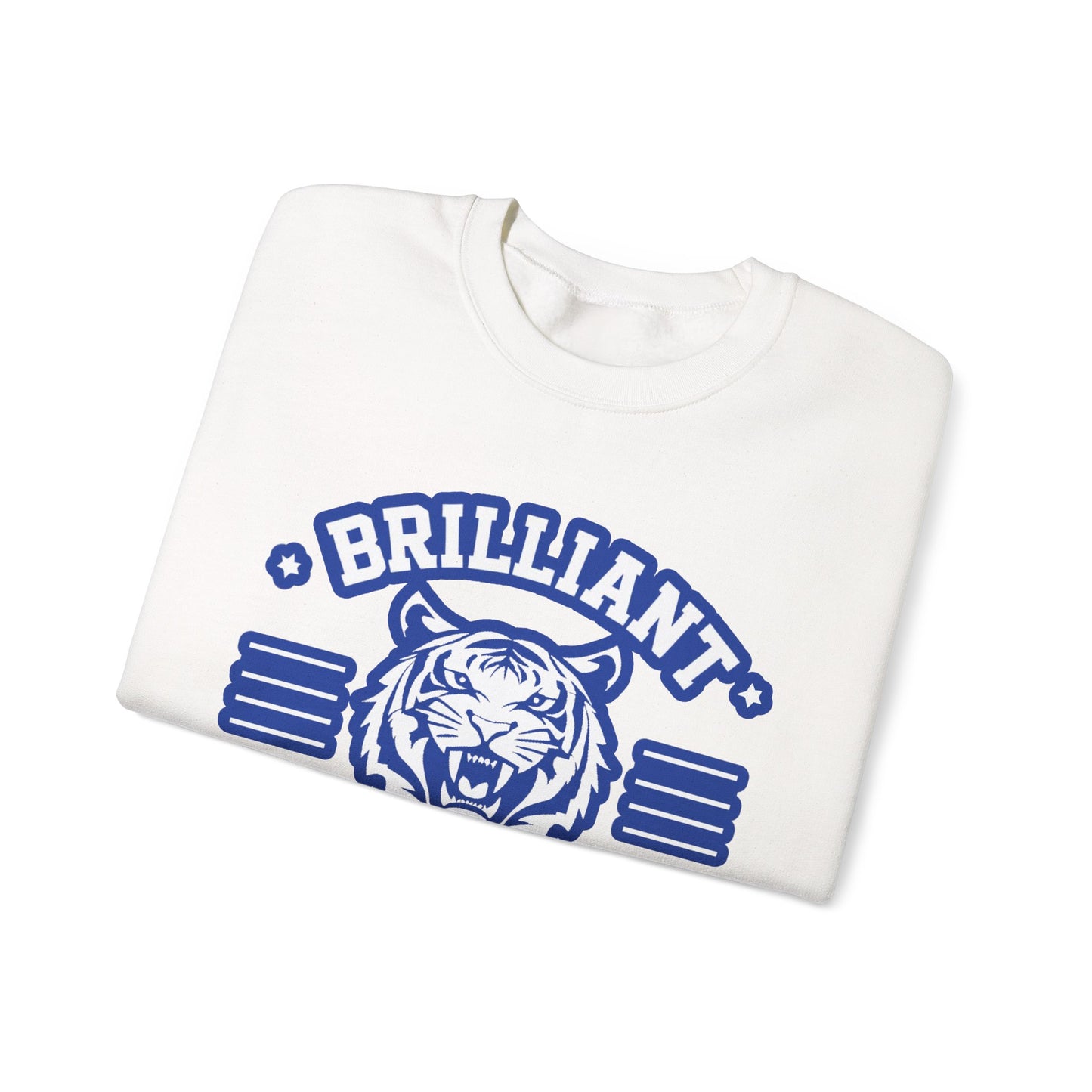 Adult Crewneck Sweatshirt \ Brilliant Tigers Football \ BTF2