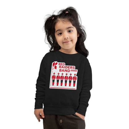 Toddler Crewneck Sweatshirt \ Marion County Red Raiders Band \ MCB1
