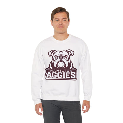 Adult Crewneck Sweatshirt \ Hamilton Aggies \ HA4