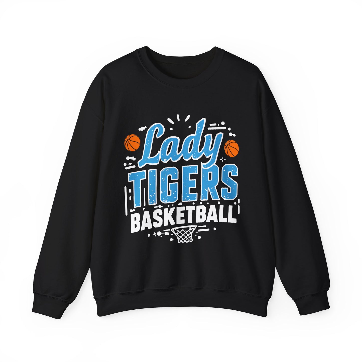 Adult Crewneck Sweatshirt \ Brilliant Tigers Basketball \ BTBKG1