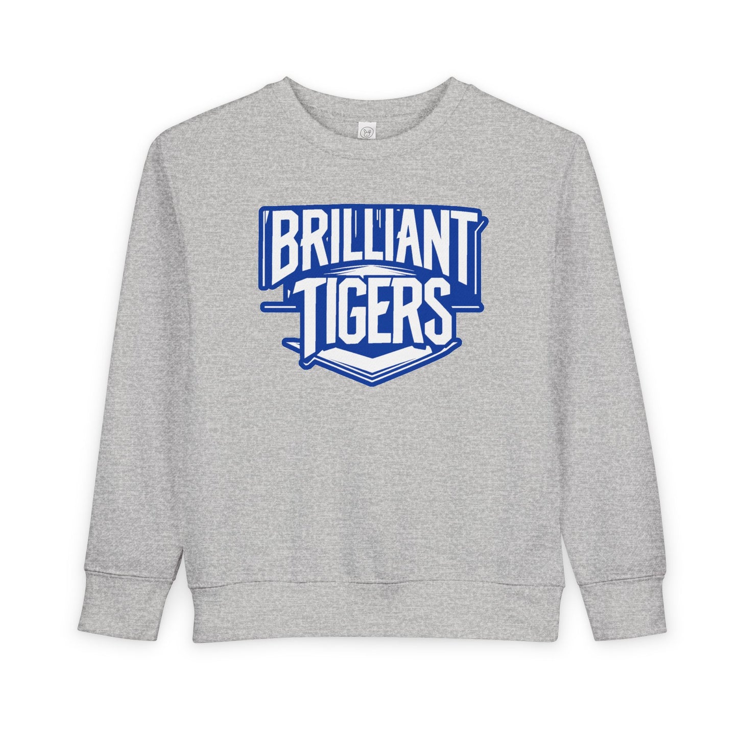 Toddler Crewneck Sweatshirt \ Brilliant Tigers \ BT2