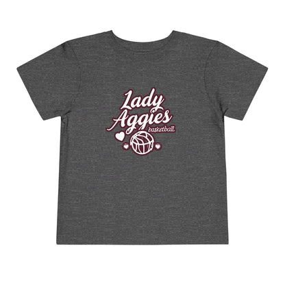 Toddler Tee \ Hamilton Aggies Basketball \ HABBG2