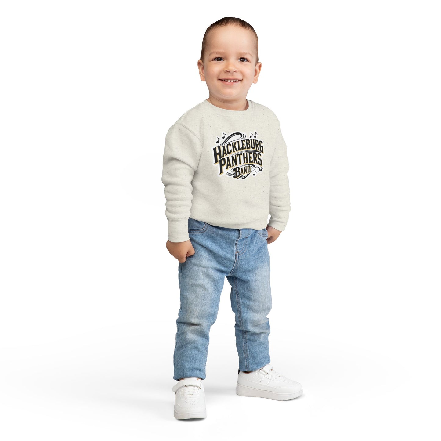 Toddler Crewneck Sweatshirt \ Hackleburg Panthers Band \ HPB1