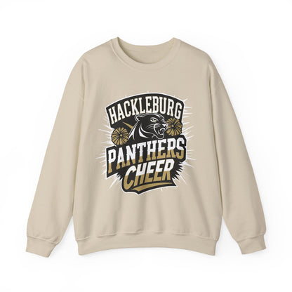 Adult Crewneck Sweatshirt \ Hackleburg Panthers Cheer \ HPC1