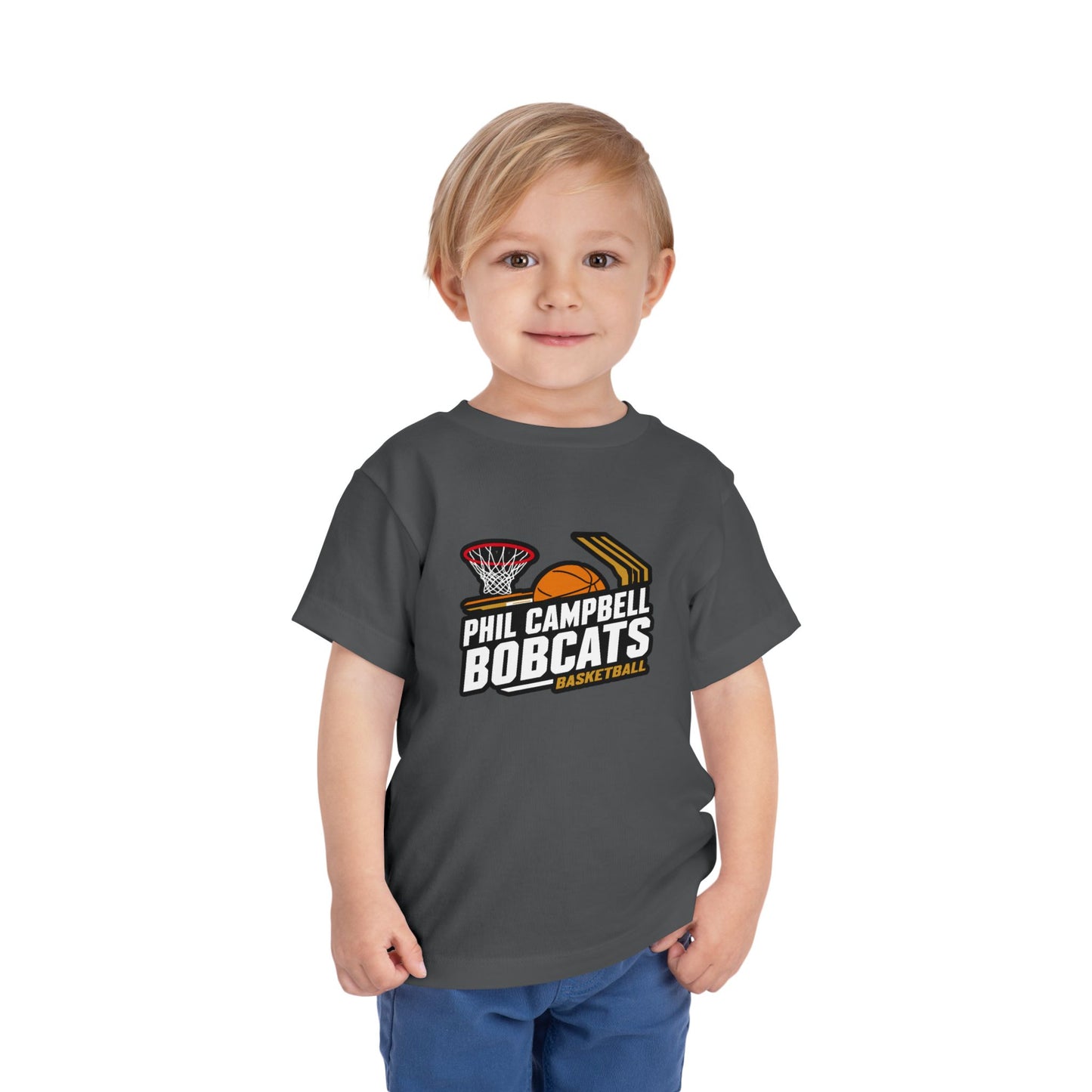 Toddler Tee \ Phil Campbell Bobcats Basketball \ PCBBK1
