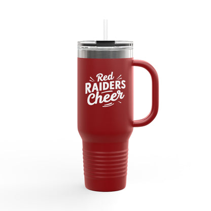 40oz Insulated Tumbler \ Marion County Red Raiders Cheer \ MCC1