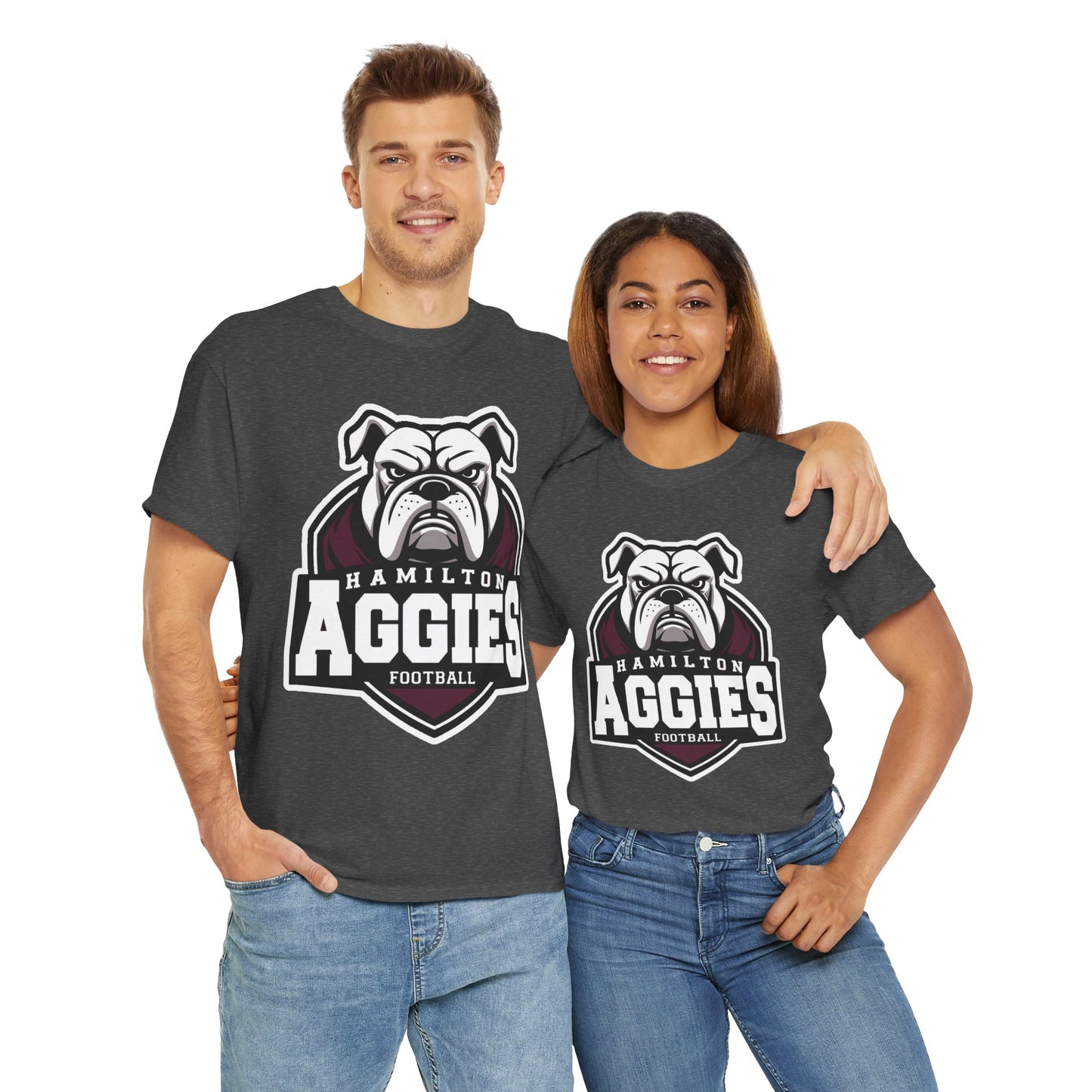Adult Tee \ Hamilton Aggies Football \ HAF2