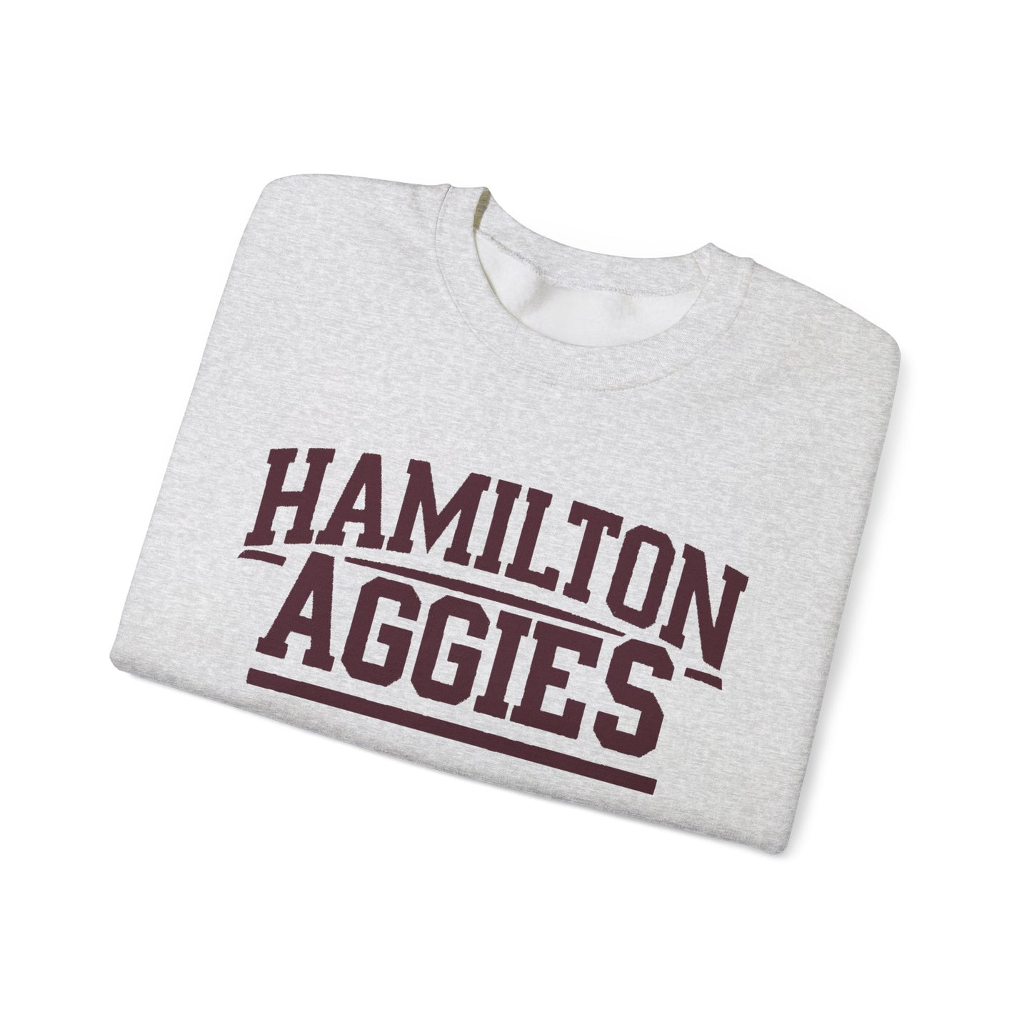 Adult Crewneck Sweatshirt \ Hamilton Aggies \ HA2