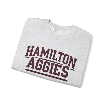 Adult Crewneck Sweatshirt \ Hamilton Aggies \ HA2