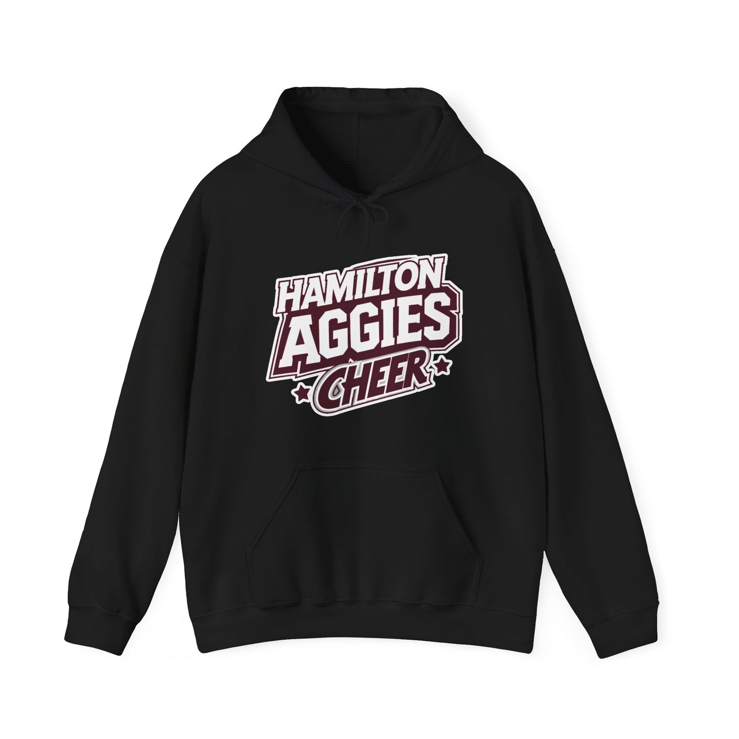 Adult Hoodie Sweatshirt \ Hamilton Aggies Cheer \ HAC1