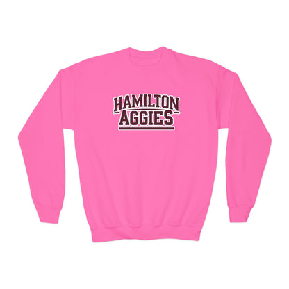 Youth Crewneck Sweatshirt \ Hamilton Aggies \ HA2
