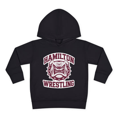 Toddler Hoodie Sweatshirt \ Hamilton Aggies Wrestling \ HAW2