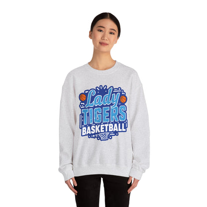 Adult Crewneck Sweatshirt \ Brilliant Tigers Basketball \ BTBKG1