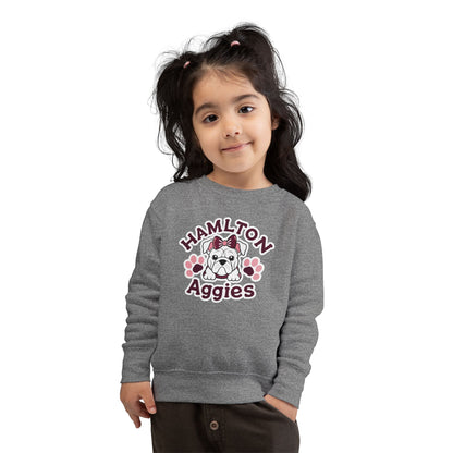 Toddler Crewneck Sweatshirt \ Hamilton Aggies \ HAG3
