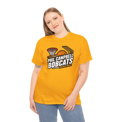 Adult Tee \ Phil Campbell Bobcats Basketball \ PCBBK1