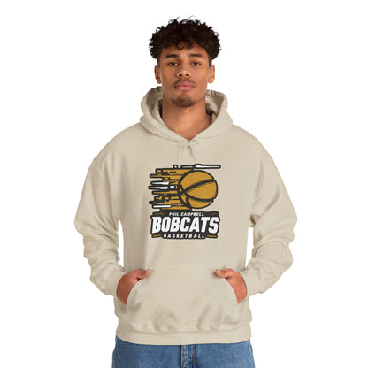 Adult Hoodie Sweatshirt \ Phil Campbell Bobcats Basketball \ PCBBK2