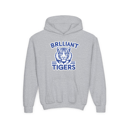 Youth Hooded Sweatshirt \ Brilliant Tigers \ BT1