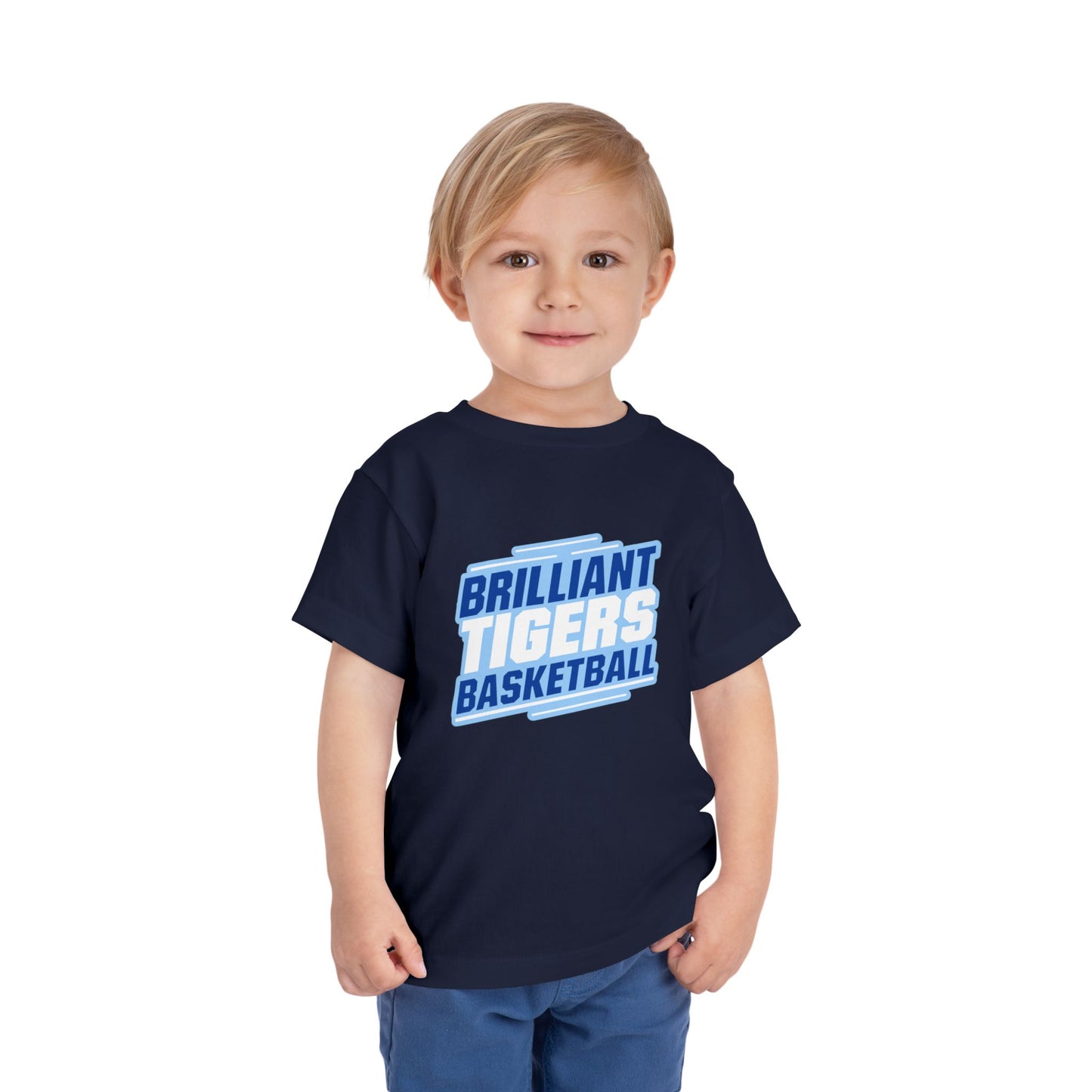 Toddler Tee \ Brilliant Tigers Basketball \ BTBK2