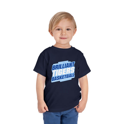 Toddler Tee \ Brilliant Tigers Basketball \ BTBK2