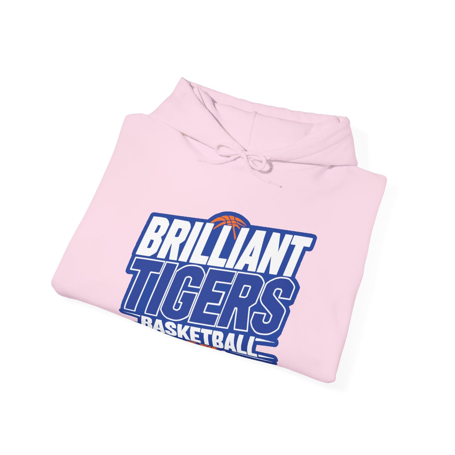 Adult Hoodie Sweatshirt \ Brilliant Tigers Basketball \ BTBK1