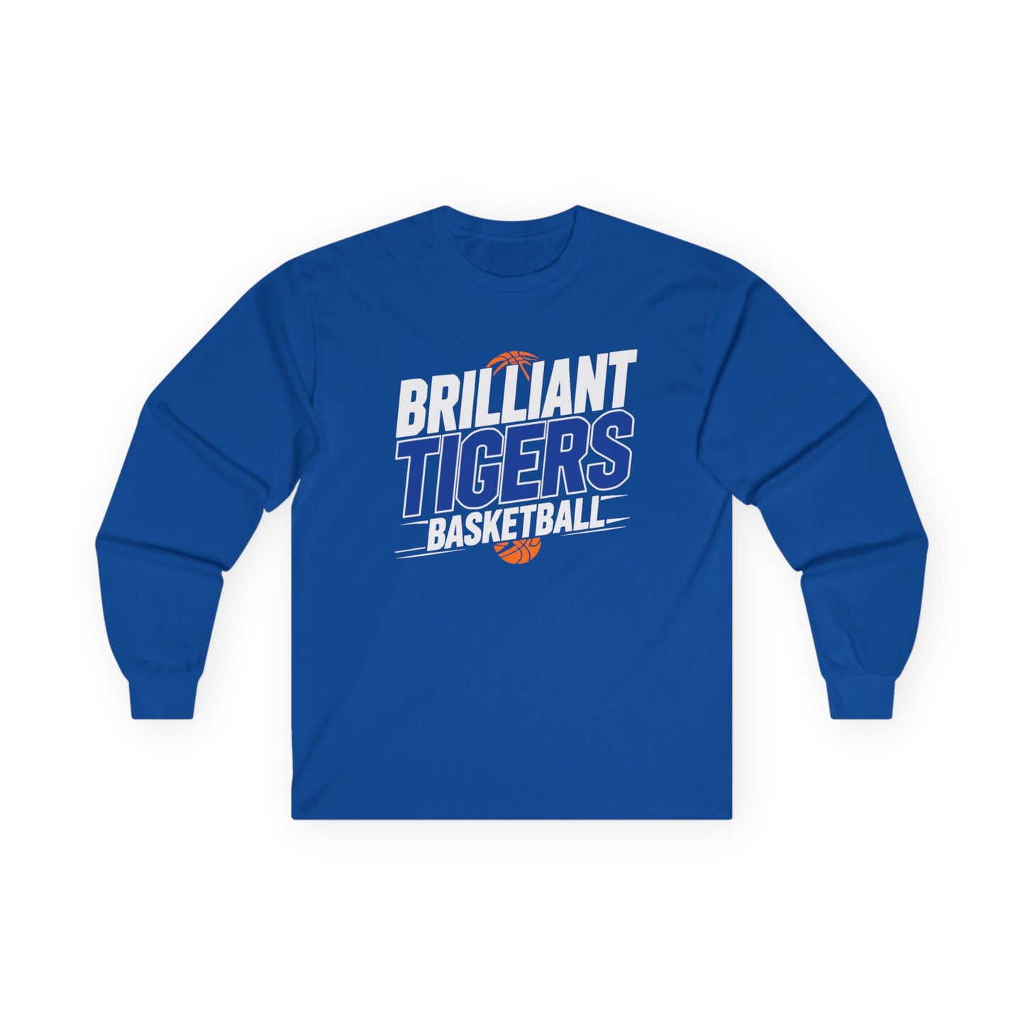 Long Sleeve Tee \ Brilliant Tigers Basketball \ BTBK1