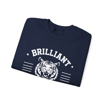 Adult Crewneck Sweatshirt \ Brilliant Tigers Football \ BTF2