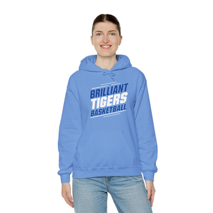 Adult Hoodie Sweatshirt \ Brilliant Tigers Basketball \ BTBK2