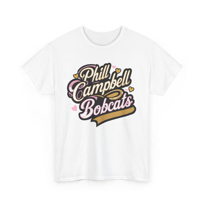 Adult Tee \ Phill Campbell Bobcats \ PCBG1