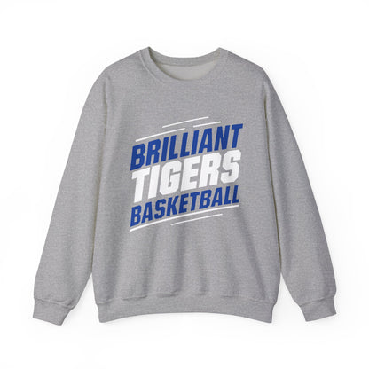 Adult Crewneck Sweatshirt \ Brilliant Tigers Basketball \ BTBK2