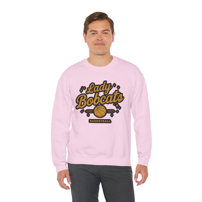 Adult Crewneck Sweatshirt \ Phil Campbell Bobcats Basketball \ PCBBKG2