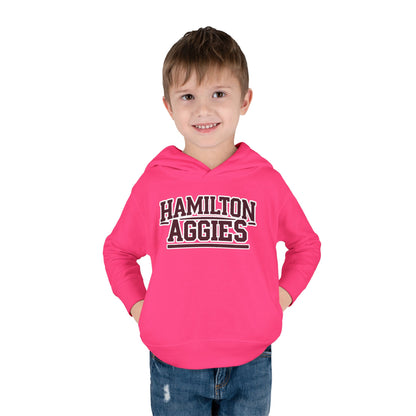 Toddler Hoodie Sweatshirt \ Hamilton Aggies \ HA2