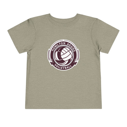 Toddler Tee \ Hamilton Aggies Volleyball \ HAV1