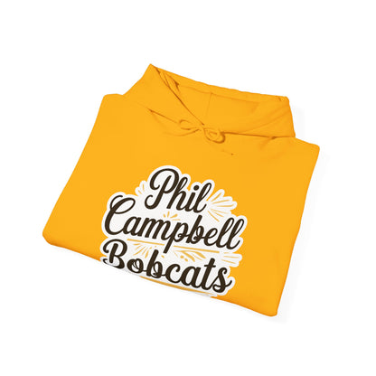 Adult Hoodie Sweatshirt \ Phil Campbell Bobcats \ PCBG2