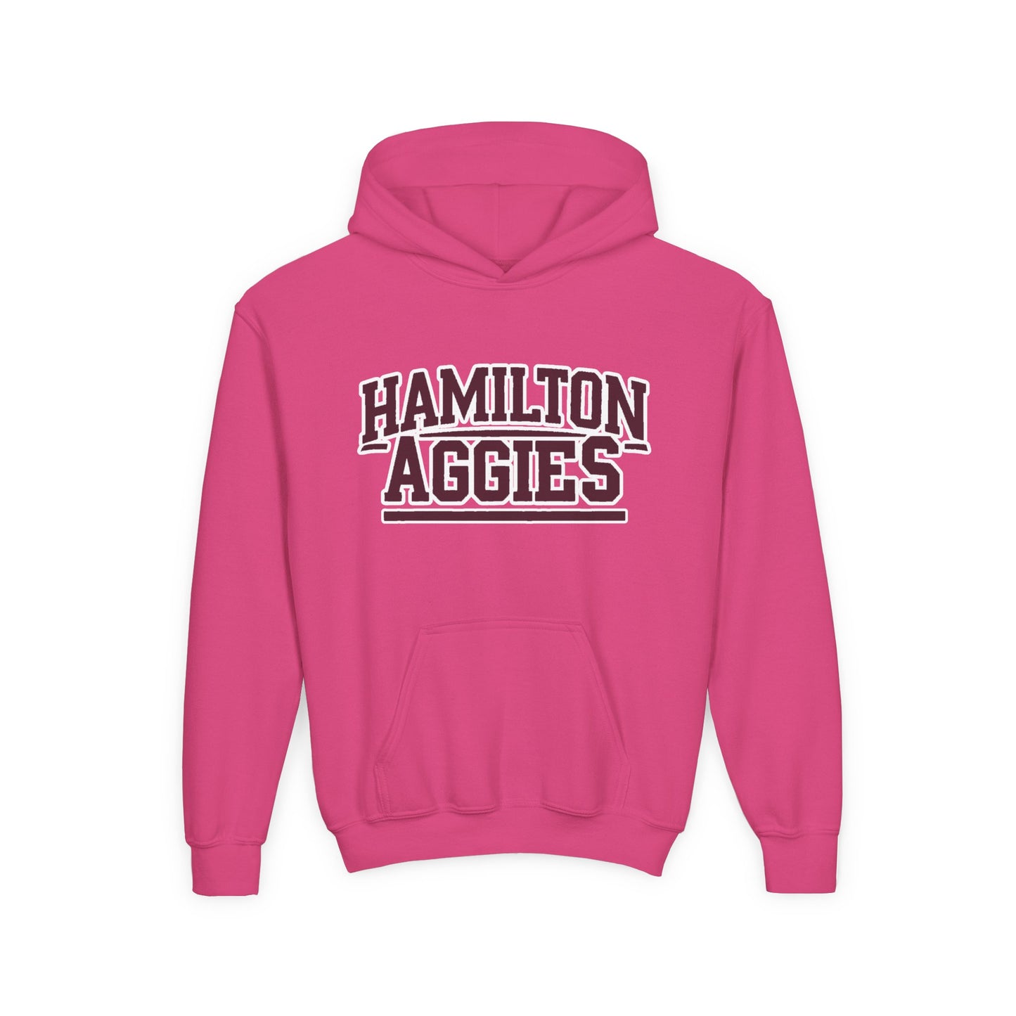 Youth Hoodie Sweatshirt \ Hamilton Aggies \ HA2