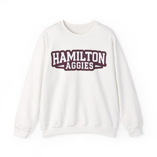 Adult Crewneck Sweatshirt \ Hamilton Aggies \ HA3