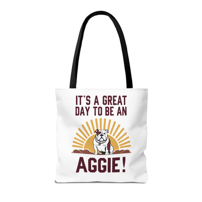 Tote Bag \ It's a Great Day to be an Aggie! \ GDA4