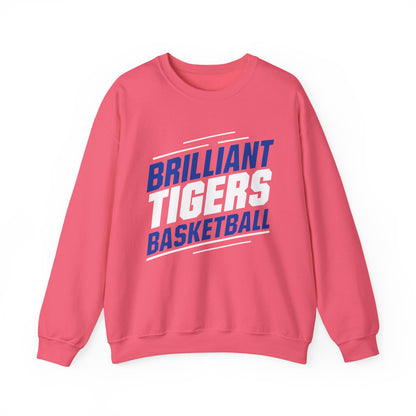 Adult Crewneck Sweatshirt \ Brilliant Tigers Basketball \ BTBK2