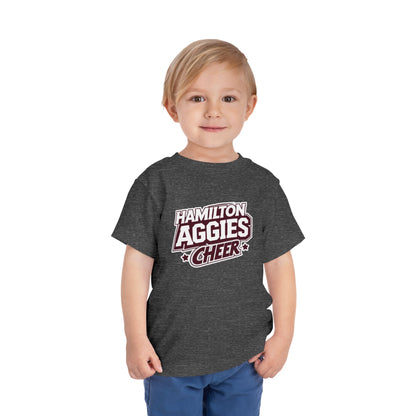 Toddler Tee \ Hamilton Aggies Cheer \ HAC1