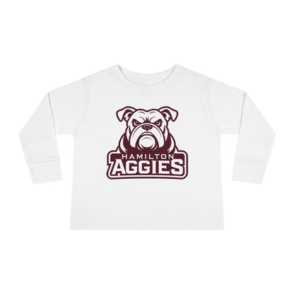 Toddler Long Sleeve Tee \ Hamilton Aggies \ HA4