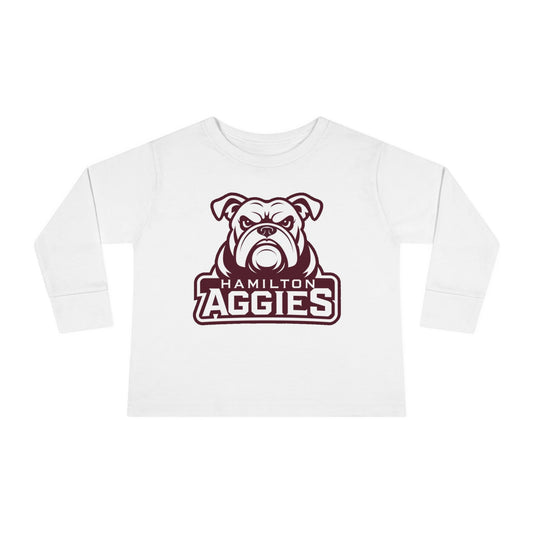 Toddler Long Sleeve Tee \ Hamilton Aggies \ HA4