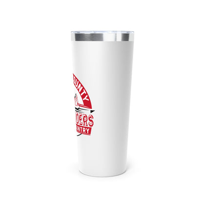 22oz Copper Insulated Tumbler \ Marion County Red Raiders Cross-Country \ MCCC1