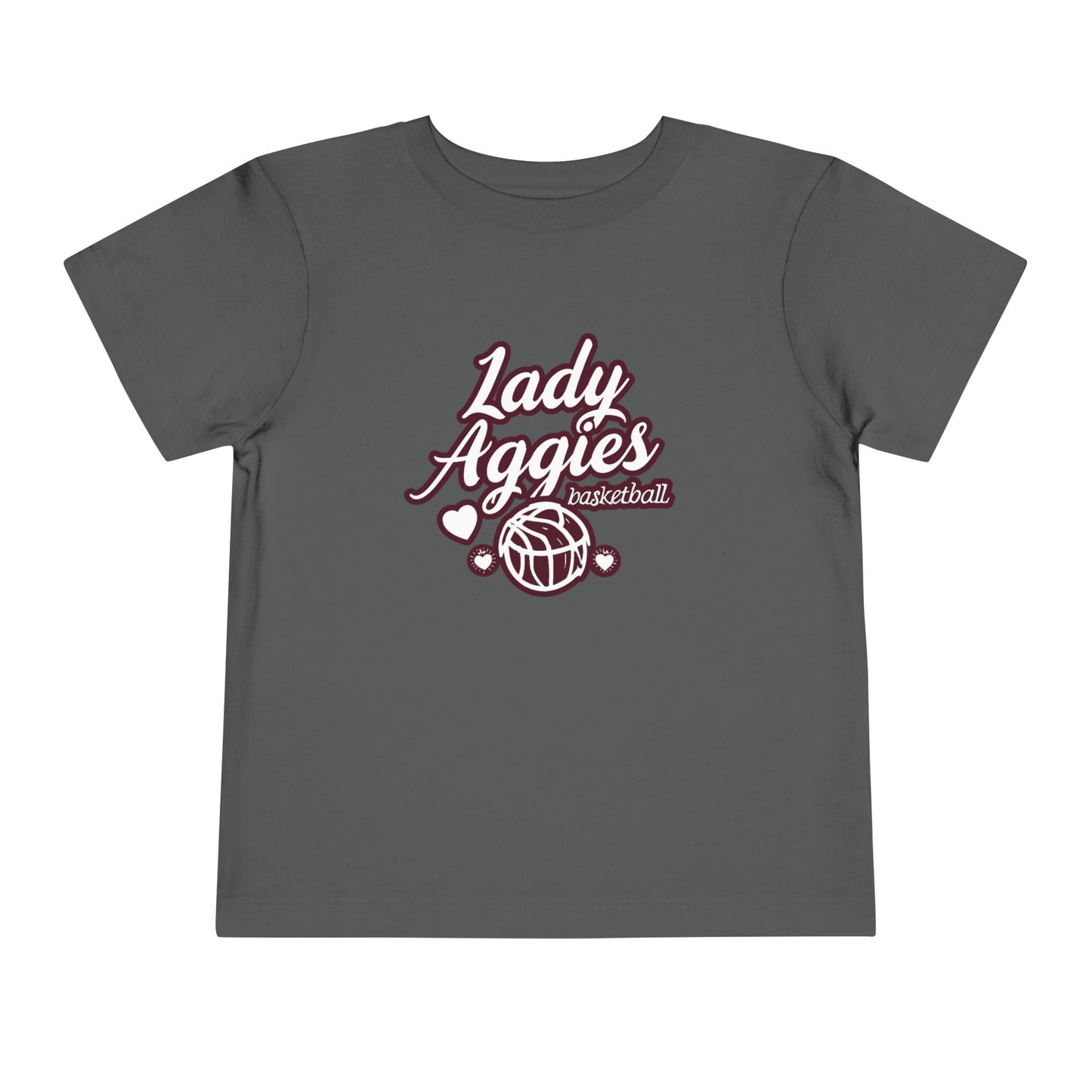 Toddler Tee \ Hamilton Aggies Basketball \ HABBG2
