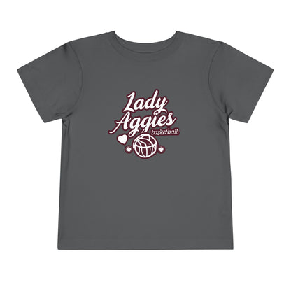Toddler Tee \ Hamilton Aggies Basketball \ HABBG2