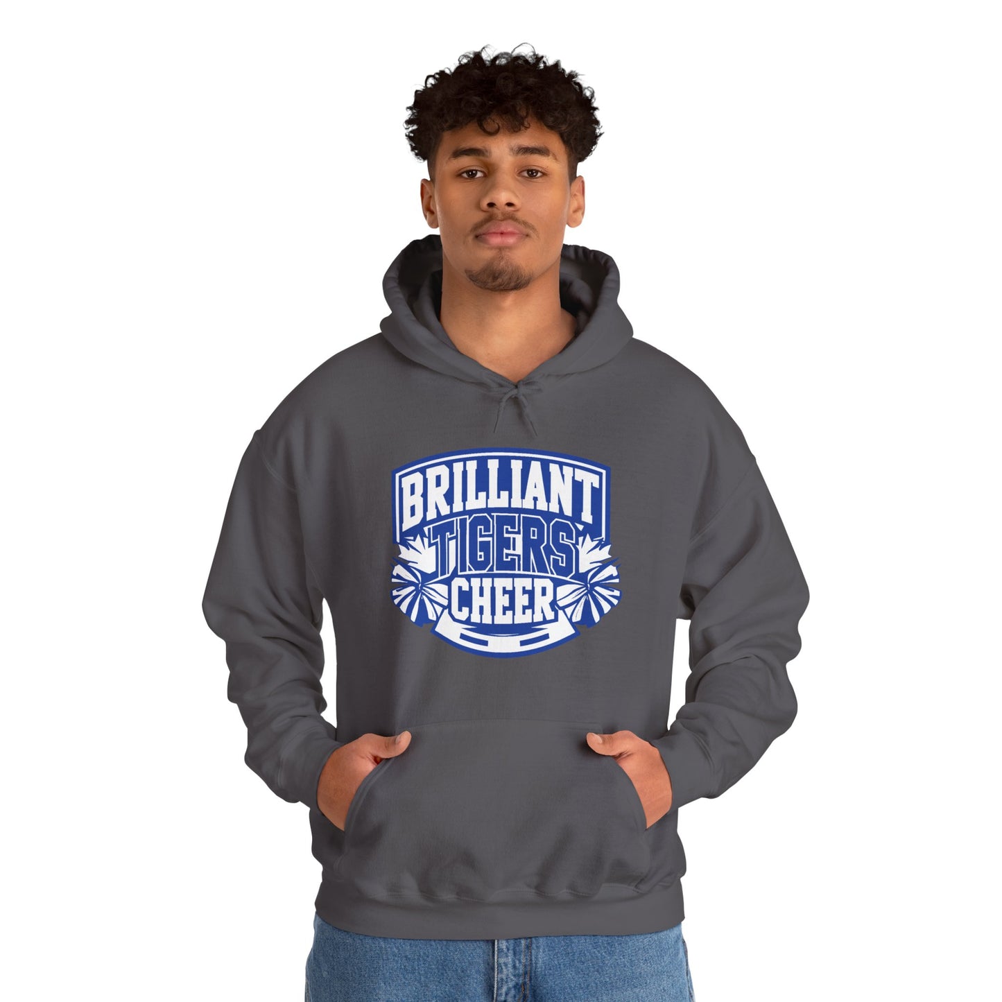 Adult Hoodie Sweatshirt \ Brilliant Tigers Cheer \ BTC1
